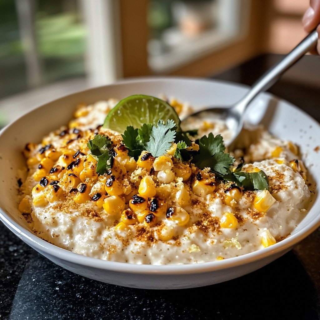 Street Corn Hähnchen Reis Bowl