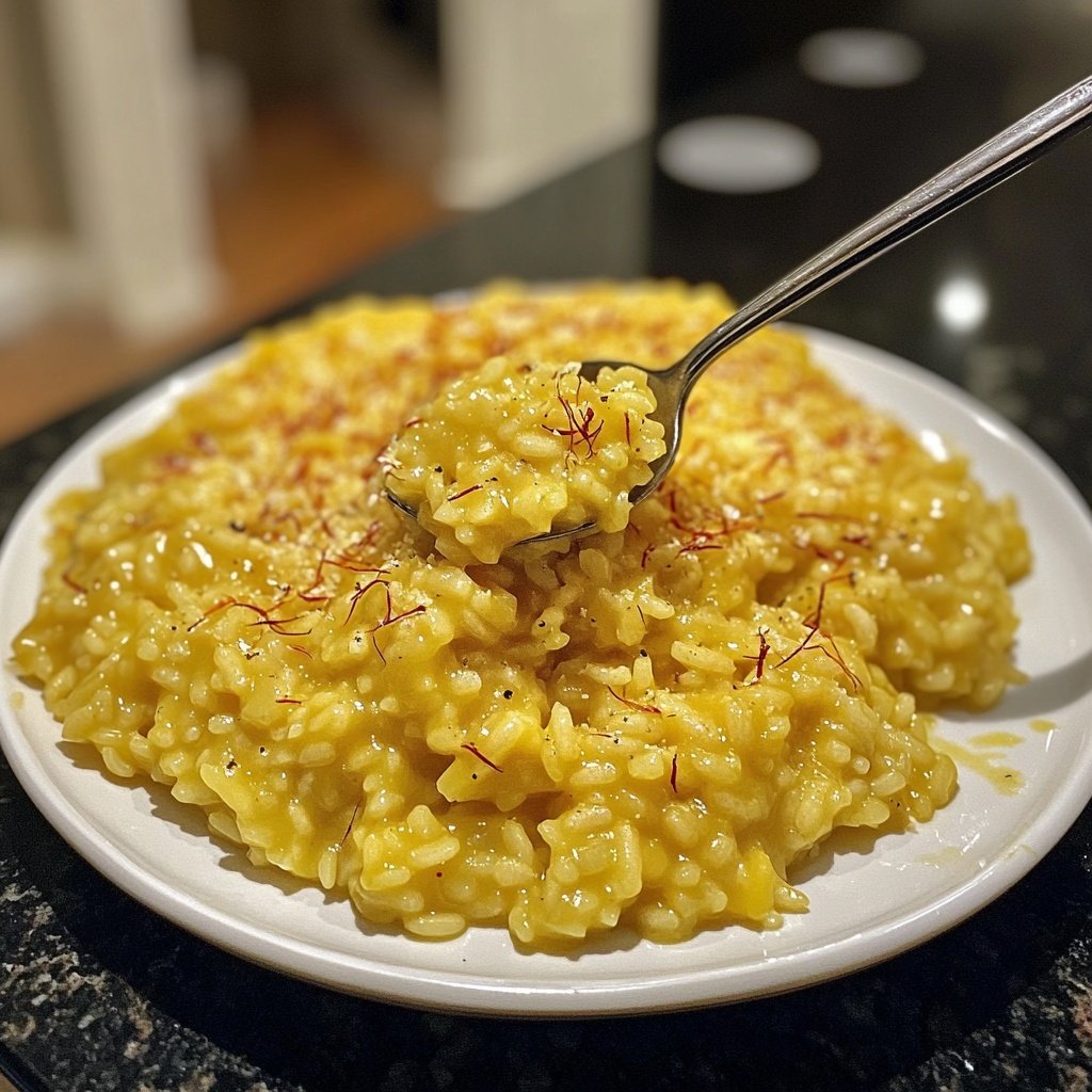 Risotto mit Safran