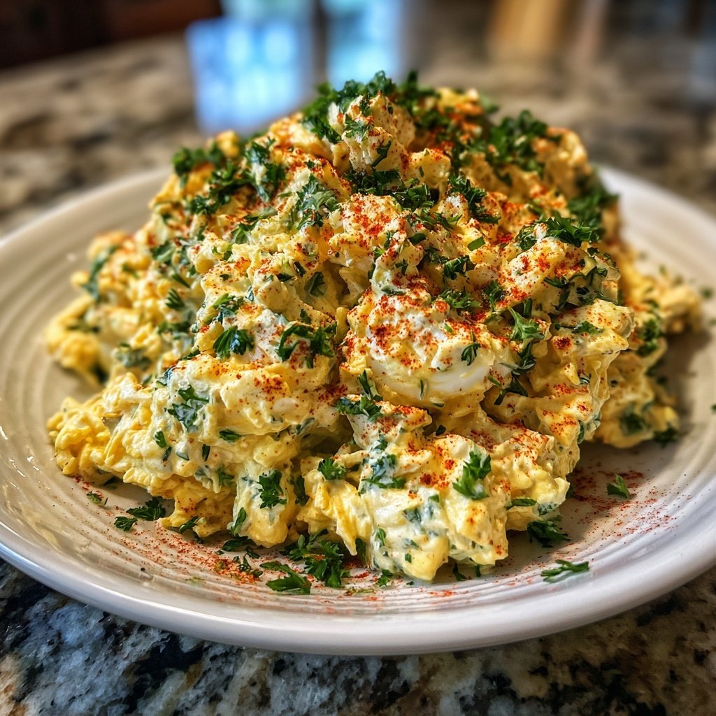 Schnell & Einfach 10-Minuten-Eiersalat mit Joghurt