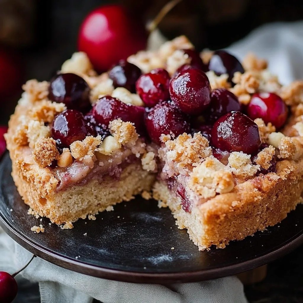 Kirschkuchen mit Streusel