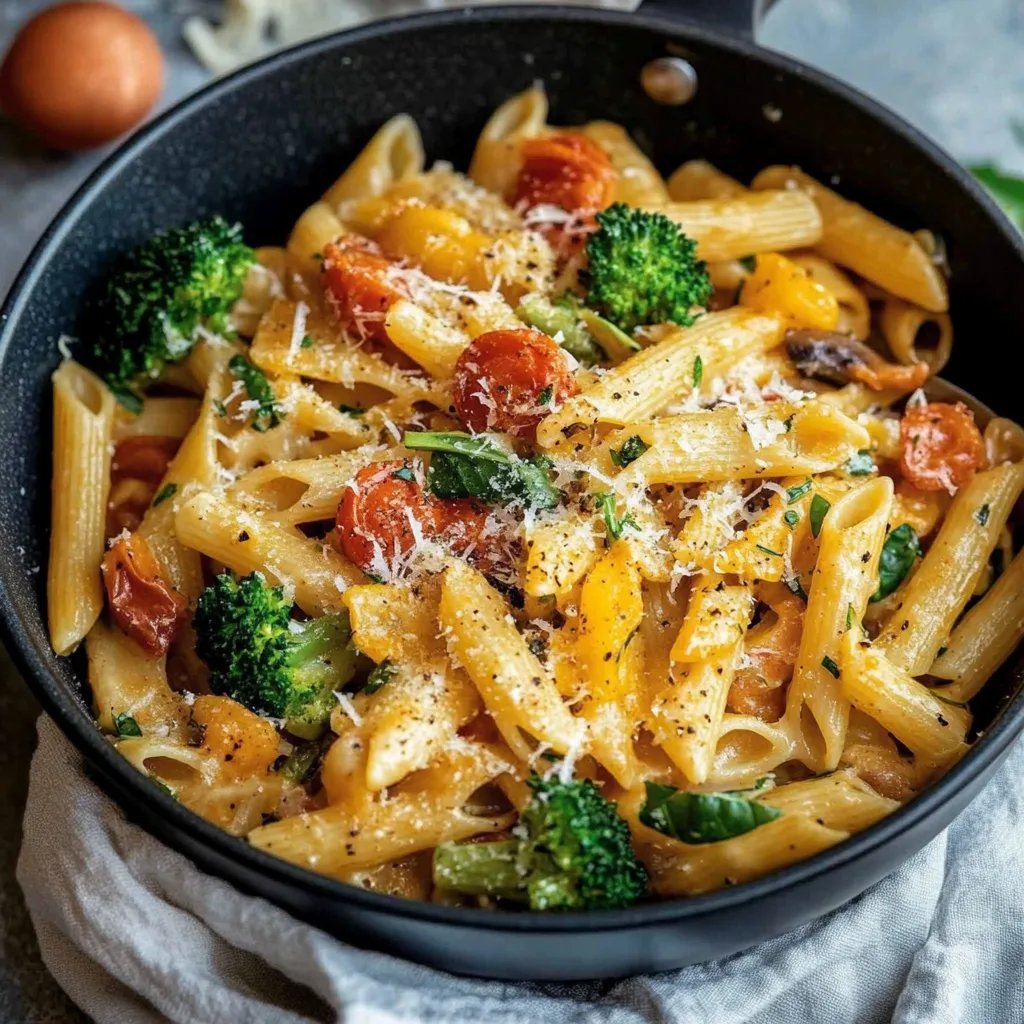 One Pot Veggie Pasta