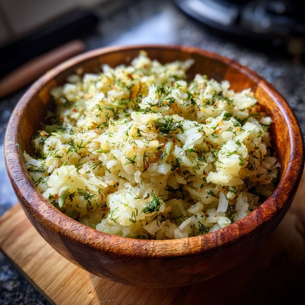 Blumenkohl Reis Mit Kräutern