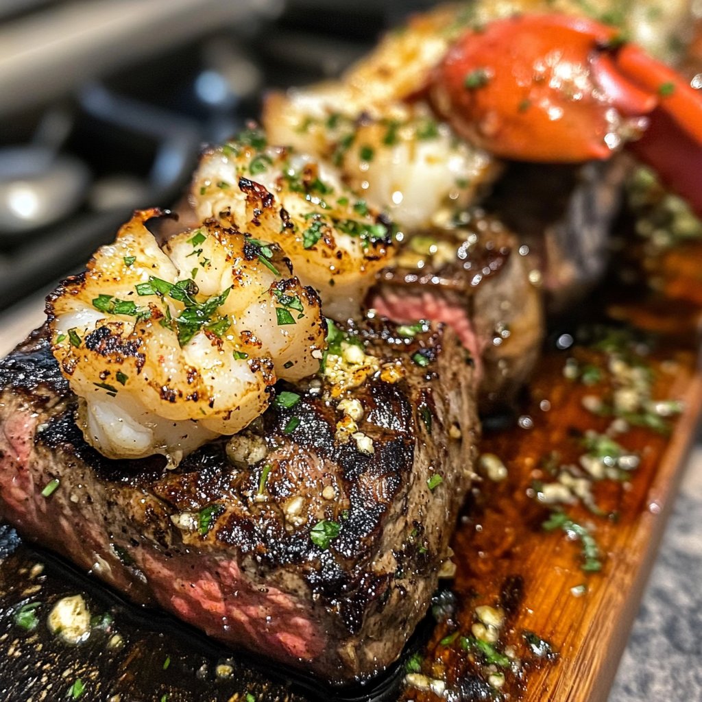 Surf and Turf für Gäste