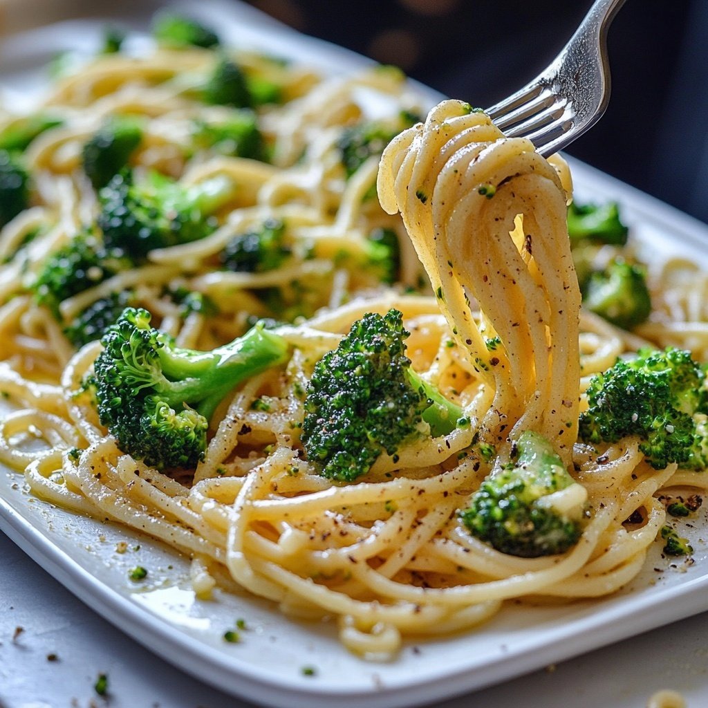 Pasta mit Brokkoli und Knoblauch