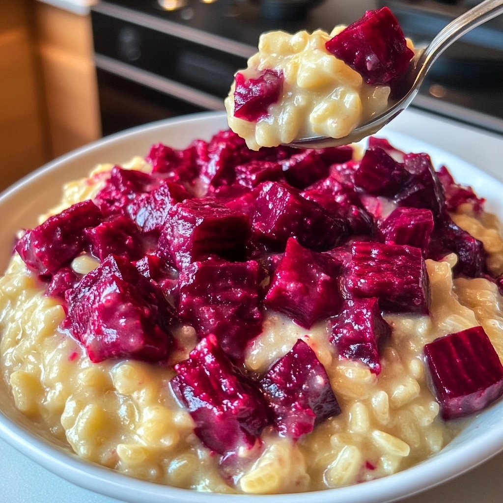 Risotto mit Roter Bete