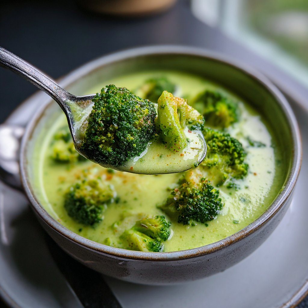 Blumenkohlsuppe mit Brokkoli