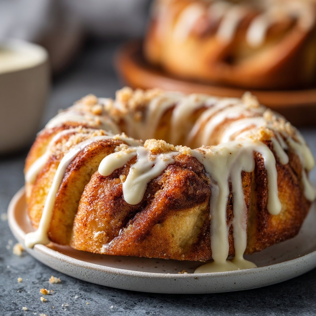Zimtschnecken-Käsekuchen