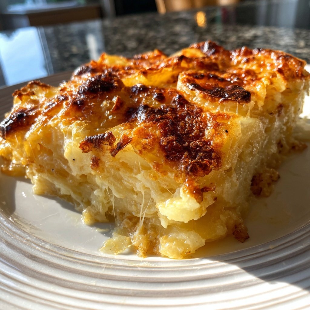 Klassisches Kartoffelgratin