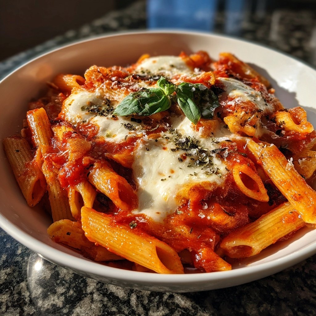 Internationale Küche Italienische Pasta alla Norma