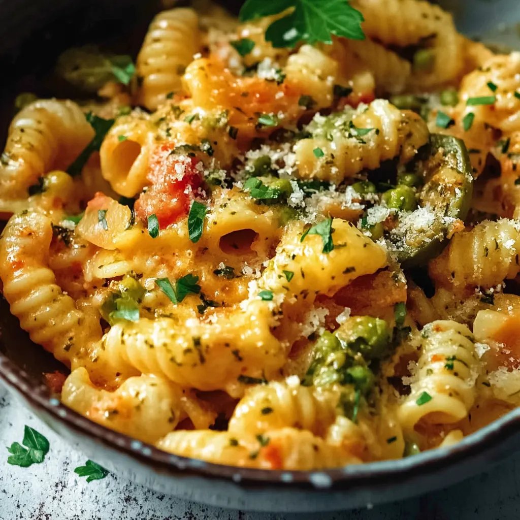 Einfacher Gemüse-Nudel-Auflauf