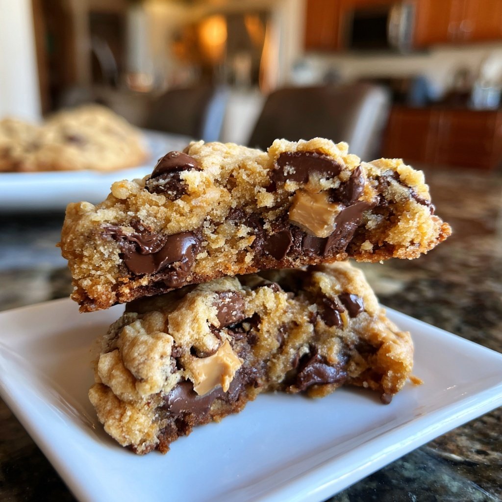 Zwei-Chip-Schokoladenkekse