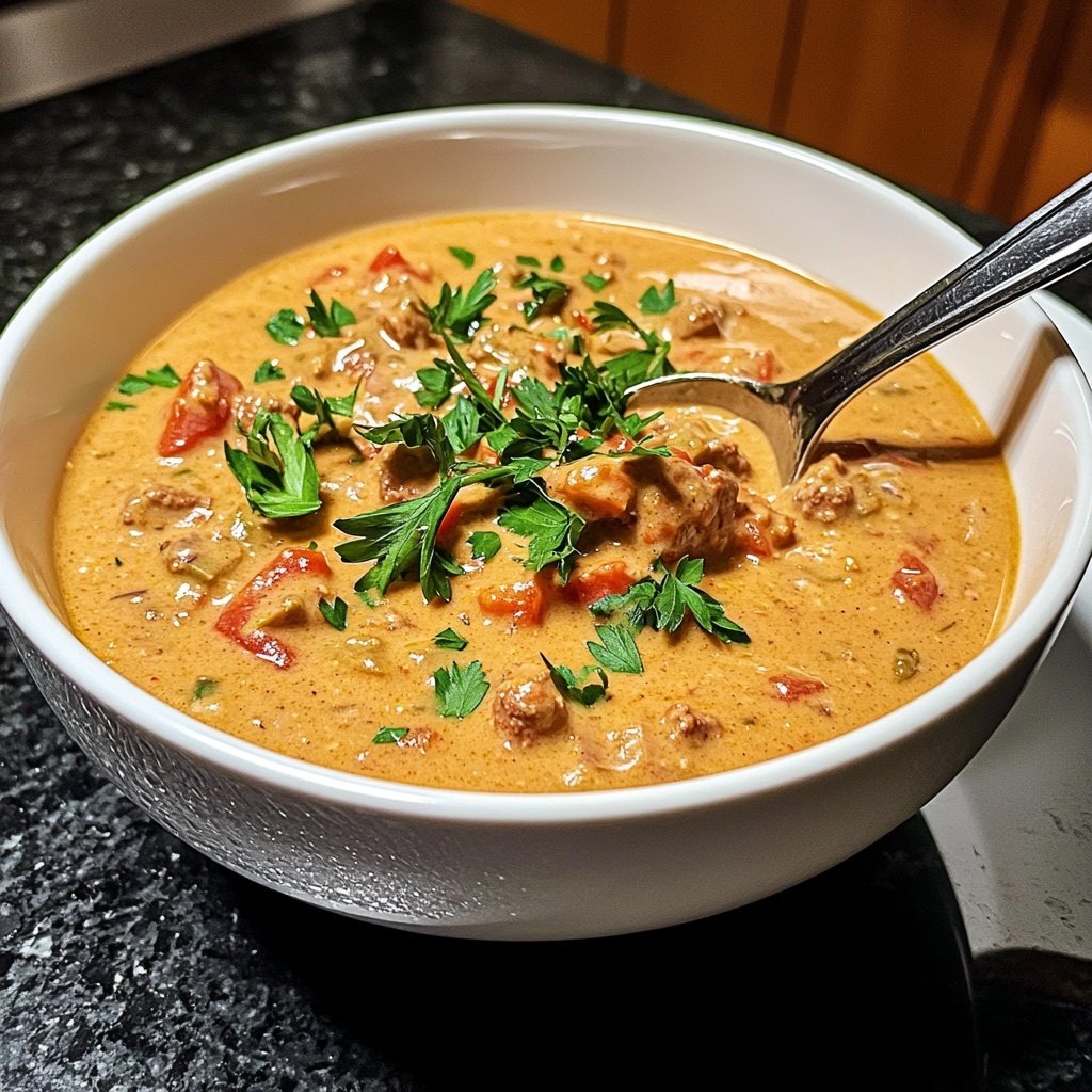 Kürbissuppe mit Kreuzkümmel