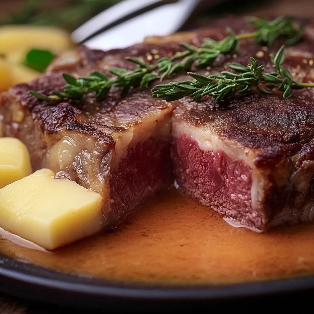 Hackbraten mit Knödelhaube